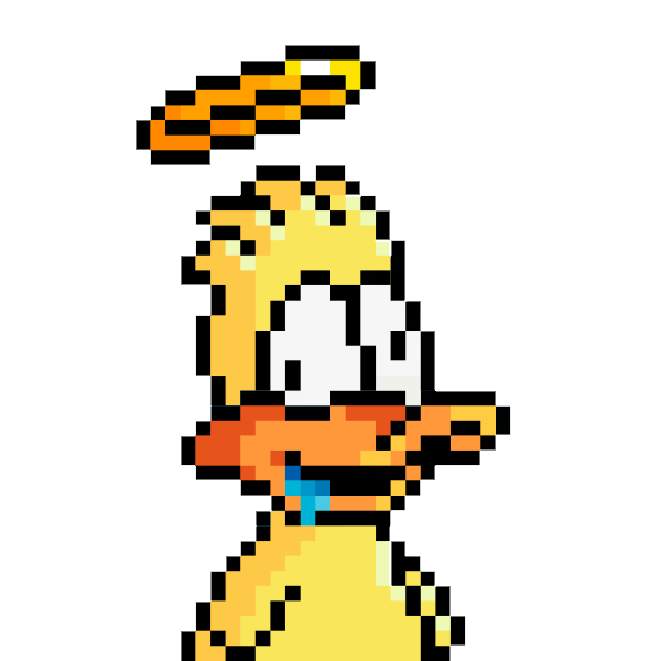 random weird duck